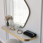 Hanah Home Espejo Dorado Moderno 70x67 cm